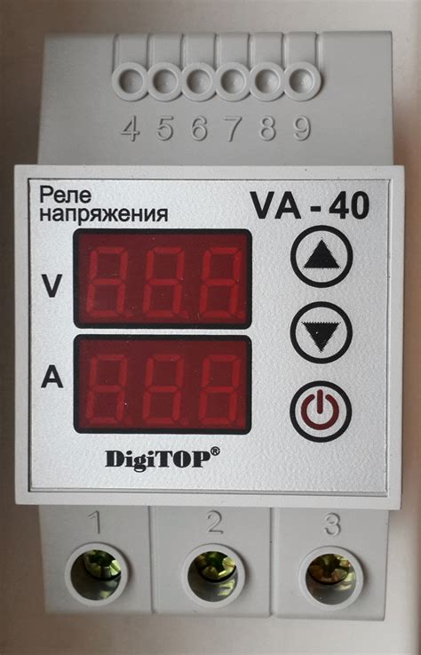 Обзор от покупателя на Реле напряжения с контролем тока DigiTOP VA-40A ...