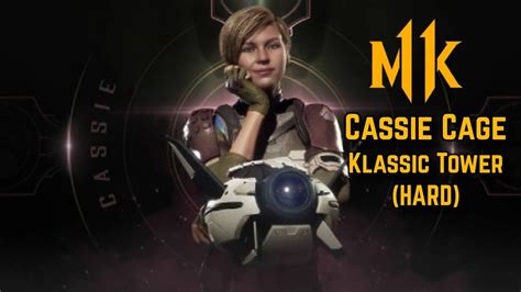 Mortal Kombat 11 Cassie Cage Klassic Tower Hard Wtribute I No Matches Lost Youtube