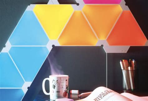 Декоративные светящиеся панели от Nanoleaf на CES 2018 | Облако технологий