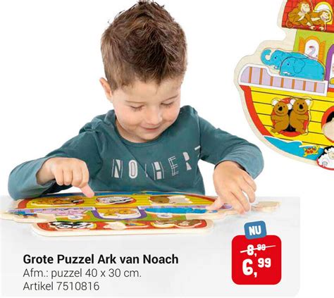 Grote Puzzel Ark Van Noach Aanbieding Bij Lobbes