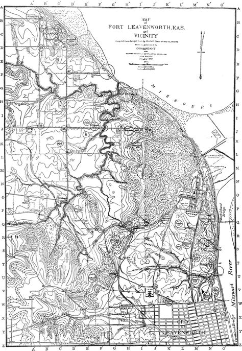 map of fort leavenworth 3