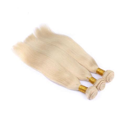 Blonde Hair Bundles Brazilian Straight Human Hair Extensions-Baco Hair