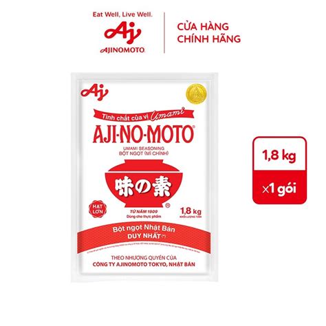 Bịch 1.8kg Bột Ngọt AJI-NO-MOTO® Hạt Lớn - 1.8kg/Gói | Shopee Việt Nam