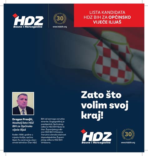 Predstavljamo Vam Kandidate Hdz Bih Za Izbore U Sarajevu Hdz Novo