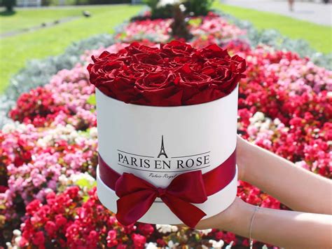 Rosenbox mit Infinity Rosen von PARIS EN ROSE 🌹 ️