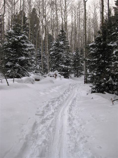High Desert Dirt: Skiing Norski Trail - Santa Fe