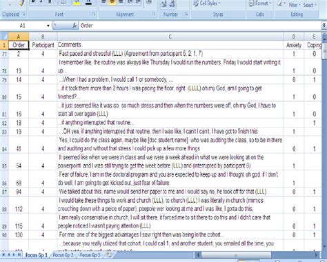 Literature Review Excel Template