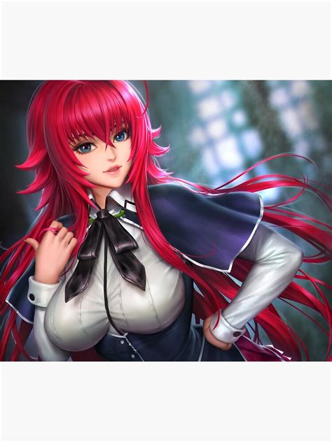 Lewd Rias Gremory Sexy Boobs Hot Thighs Cute High School DxD Cute Ecchi Hentai Girl Shower