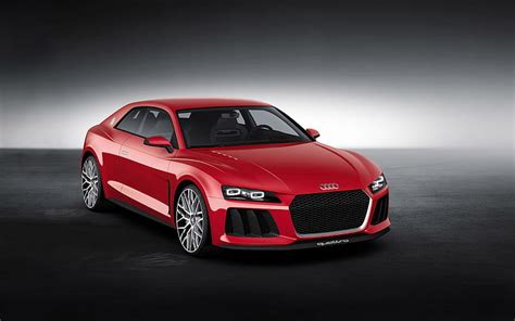 Audi Sport Quattro Laserlight Concept Rojo Audi Coupe Concept