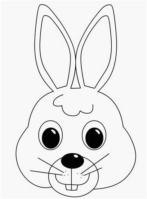 Маска Зайца На Голову Из Бумаги - 69 фото