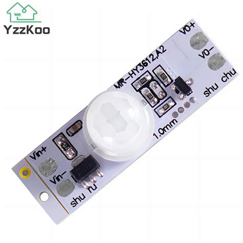 YzzKoo DC 12V 24V Ceiling PIR Motion Sensor Switch Module 3A IR