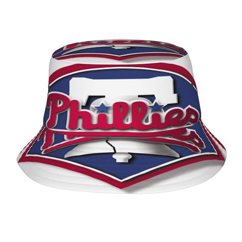 Philadelphia Phillies Baseball Sports Bucket Hat Fashion Packable