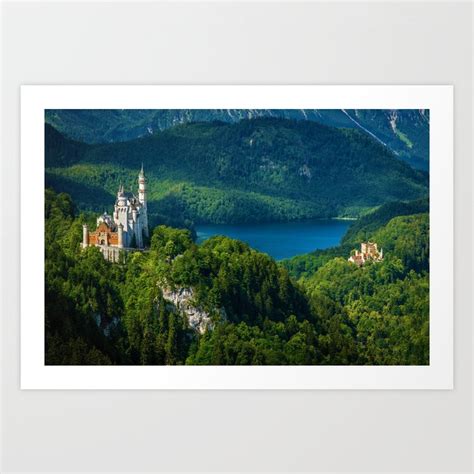 Neuschwanstein Castle - Allgau - Bavaria, Germany color photography ...