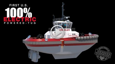 Crowley Will Build And Operate The First Fully Electric Us Tugboat