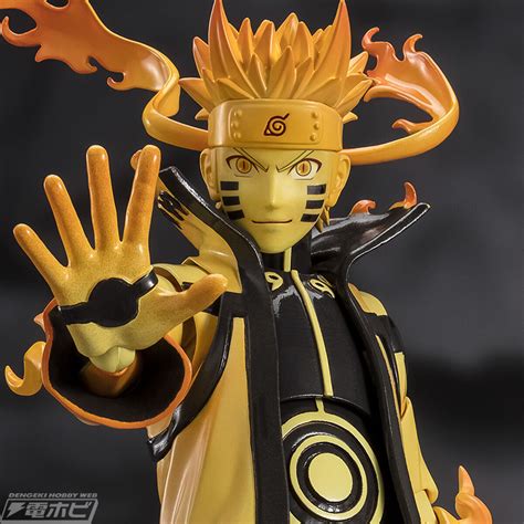 bandai shfiguarts naruto uzumaki kurama link mode