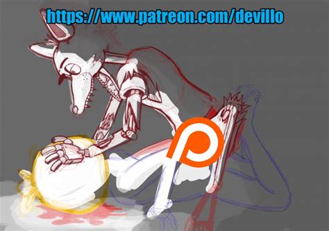 Foxys Playtime Sketch By Devillo Hentai Foundry