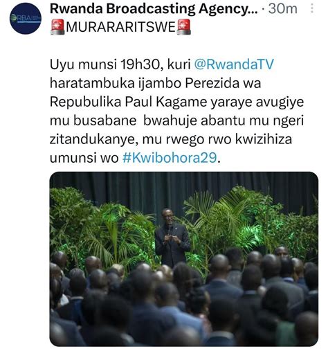 Ibere Rya Bigogwe On Twitter Ejo Nishimiye Gutumirwa N Umukuru W