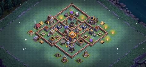 builder hall  base layout  layout copy link base  clans
