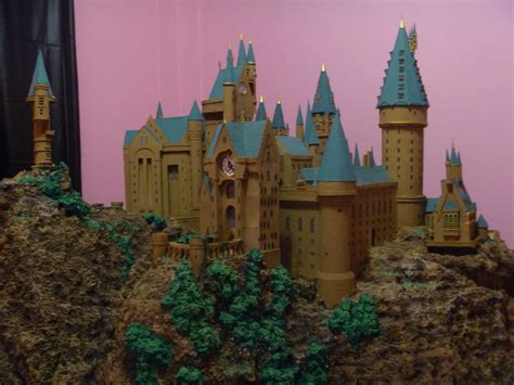 Hogwarts Castle Paper Model - Side View by ana-wandmaker on DeviantArt