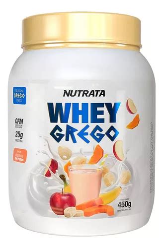 Whey Grego G Nutrata Concentrado E Hidrolisado Sabores Mercadolivre