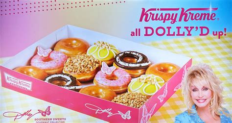 New Dolly Parton Krispy Kreme Southern Sweets Doughnut Collection Box Ebay