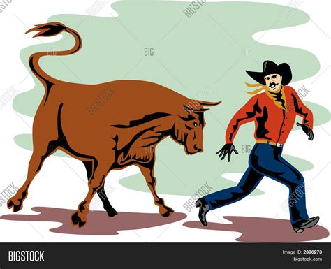Vector Y Foto Rodeo Vaquero Prueba Gratis Bigstock