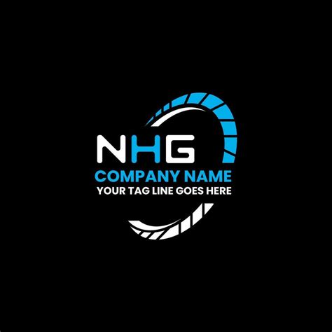 NHG letter logo vector design, NHG simple and modern logo. NHG luxurious alphabet design ...