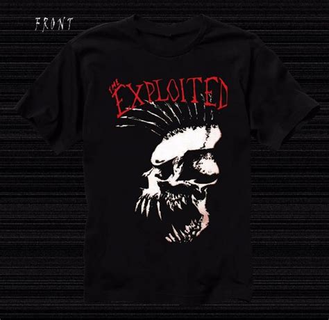 The Exploited Punks Not Dead Iv Scottish Punk Rock Band T Shirt