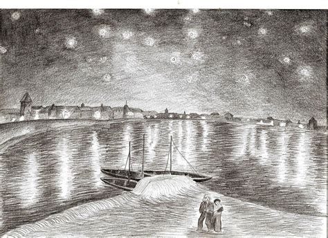 Starry Night Over the Rhone by jaceksawicki666 on DeviantArt