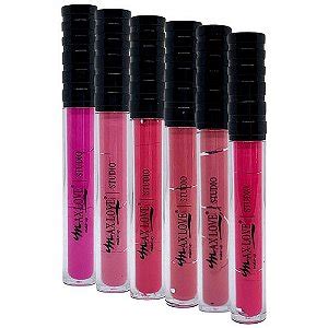 Batom L Quido Max Love Horas Tons Nude Kit C Unid Virtual Make Fornecedora De