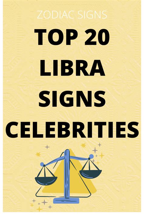 Top 20 Libra Sign Celebrities | Libra Zodiac Sign Celebrities | Libra ...