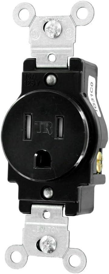 Leviton E Volt Industrial Heavy Duty Grade Single