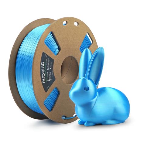 BUDO PLA Silk Blue Filament 1 75mm 3D Printer Filament 1kg 2 2lb