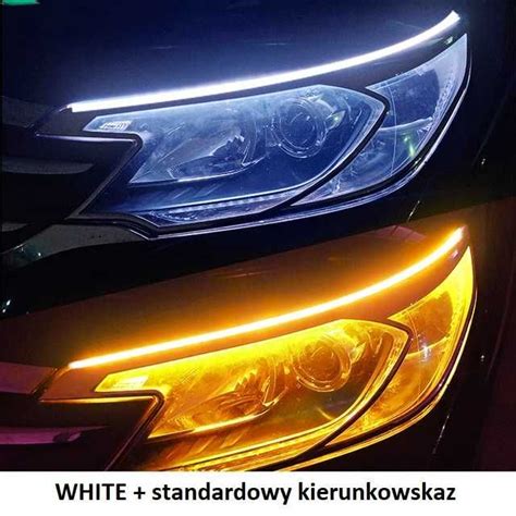 Wiat A Led Ultra Drl P Ywaj Cy Kierunkowskaz Animacja Super Efekt