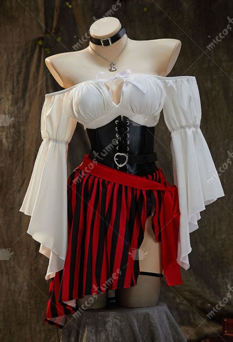 Female Pirate Sexy Lingerie Halloween Outfit Sexy Lingerie With Skrit