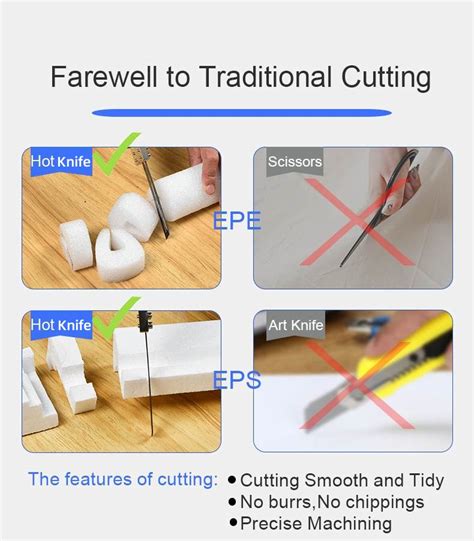 Air Cooled Hot Knife Big Groover With Cutting Guider Kit