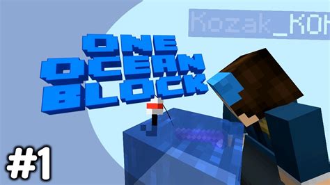 Minecraft HARDCORE Ale ONE OCEAN BLOCK 1 YouTube