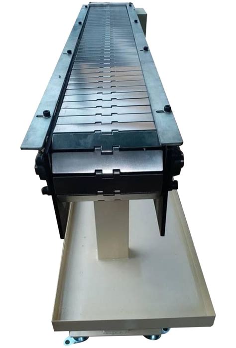 Stainless Steel And Rubber Industrial Slat Conveyor At Rs Piece