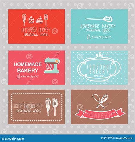 Cake Business Cards Templates Free Parahyena