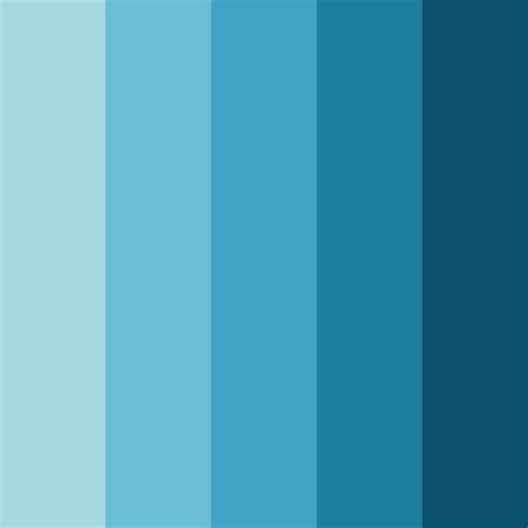 shades  sky blue color palette colordrop