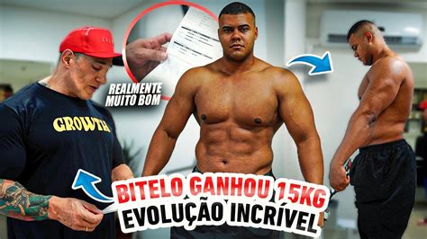 Quantos Anos O Bitelo Tem - FABIO GIGA SE SURPREENDE COM A EVOLUÇÃO DO SUPER BITELO - ELE GANHOU ...