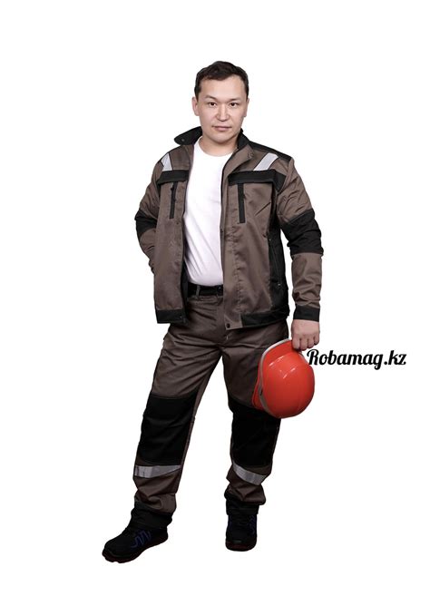 Костюм для рабочих ВОСТОК (коричневый) купить в Алматы недорого | Robamag