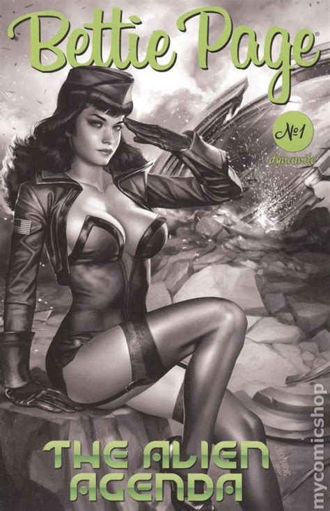 Bettie Page The Alien Agenda Dynamite Comic Books