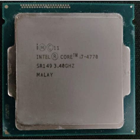 二手 英特爾 Intel I5 9400 6500 7500 I7 4790 Cpu 中央處理器 Lga115x 蝦皮購物