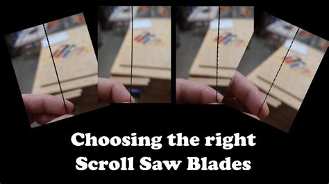 Choosing The Right Scroll Saw Blades Youtube