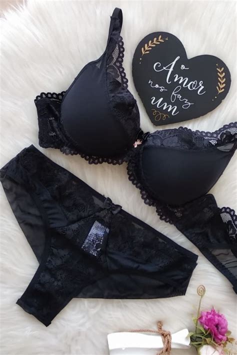 Conjunto De Lingerie Top Bojo E Calcinha Fio Dental Em Tule Arzzani Moda Ntima