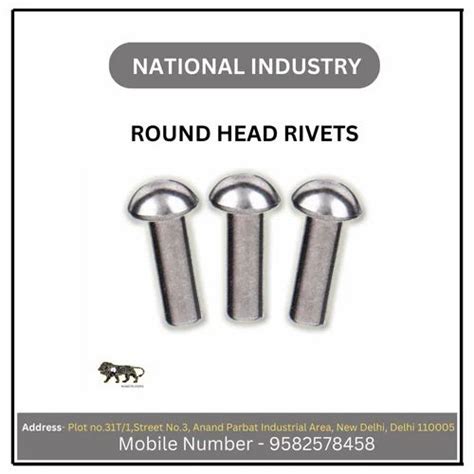 Round Head Rivet at Rs 35/piece | राउंड हेड रिवेट in New Delhi | ID ...