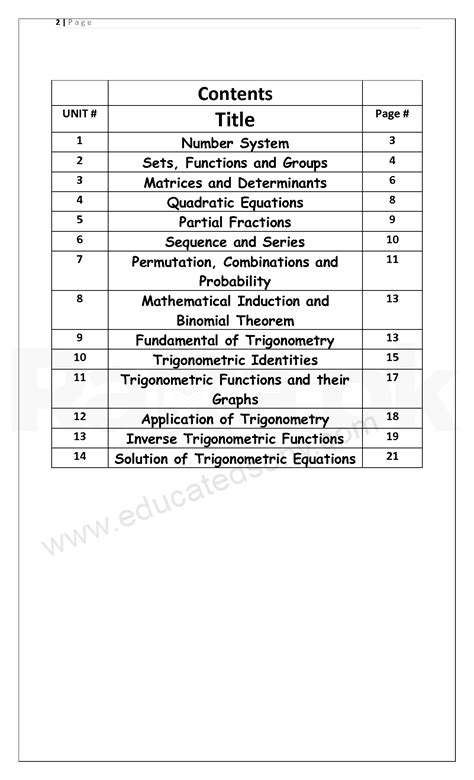 Nts Maths Mcqs