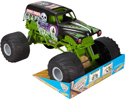 Customer Reviews Hot Wheels Monster Jam Giant Grave Digger Truck DNL95 Best Buy