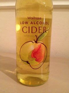 The Frugal Cook: Waitrose Low Alcohol Cider